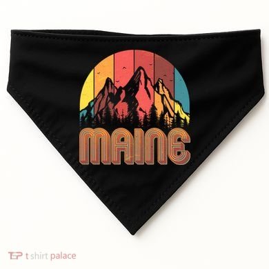 Retro Maine USA-Made Doggie Bandana