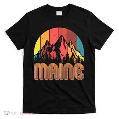 Retro Maine T-Shirt