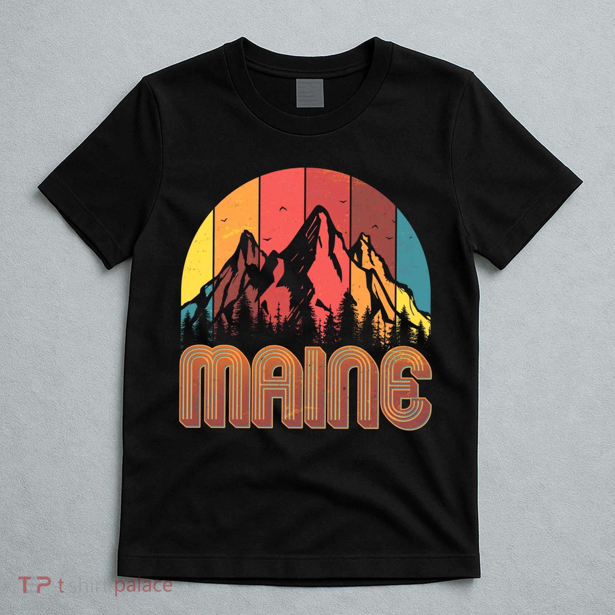 Retro Maine T-Shirt