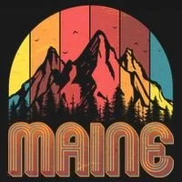Retro Maine Bucket Hat thumb 4