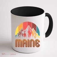 Retro Maine Coffee Mug thumb 1