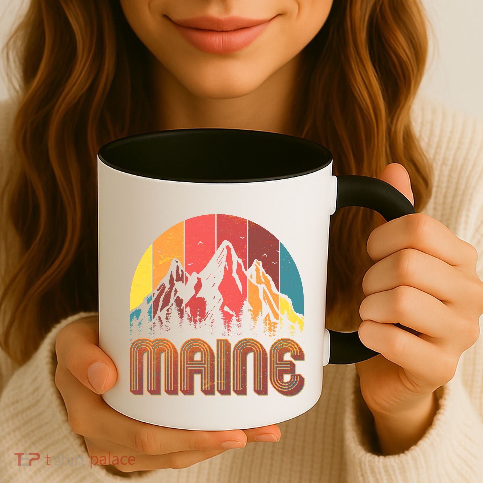 Retro Maine Coffee Mug