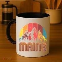 Retro Maine Coffee Mug thumb 4
