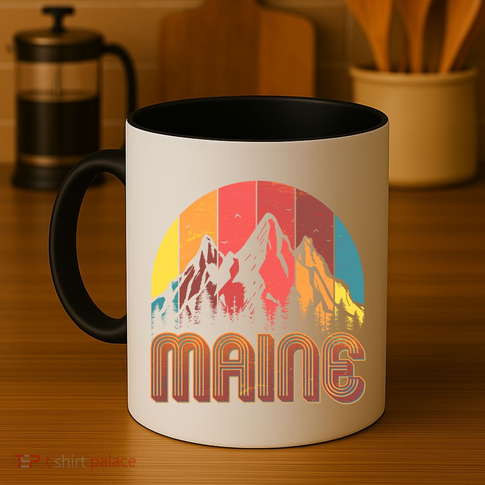 Retro Maine Coffee Mug