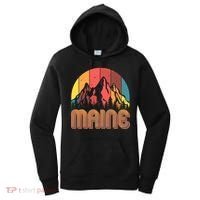 Retro Maine Women's Hoodie thumb 0