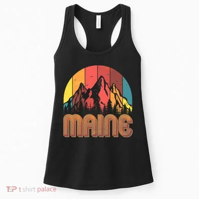 Retro Maine Women's Tank Top