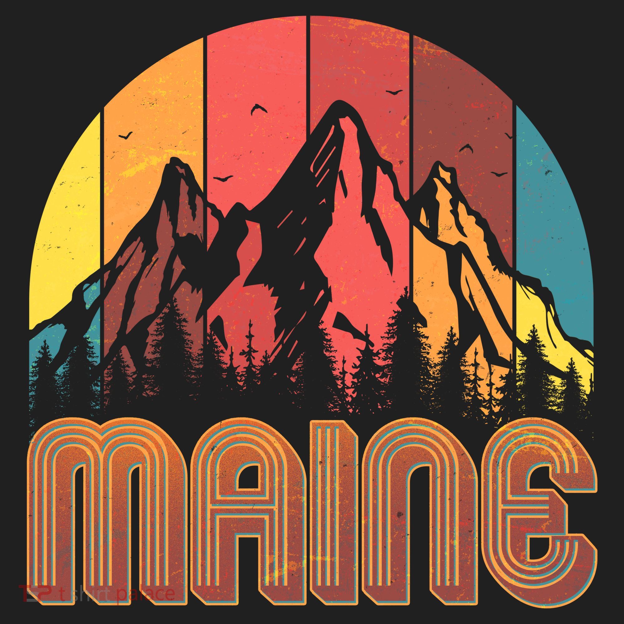 Retro Maine Hat