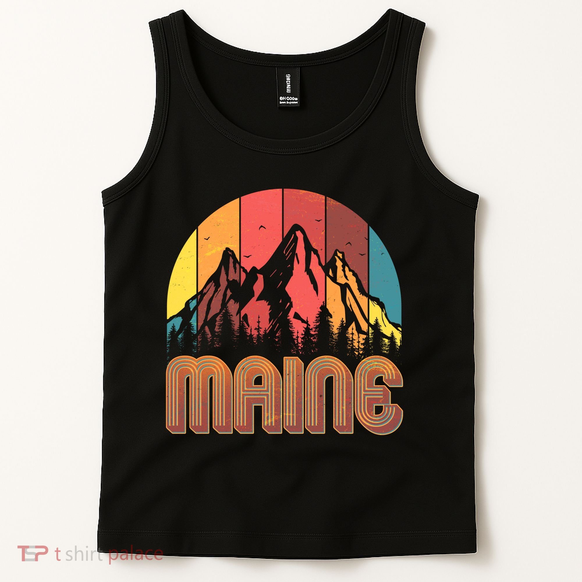 Retro Maine Tank Top