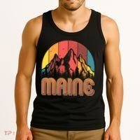 Retro Maine Tank Top thumb 3
