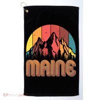 Retro Maine Golf Towel thumb 0