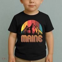 Retro Maine Toddler T-Shirt thumb 2