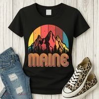 Retro Maine Women's T-Shirt thumb 3