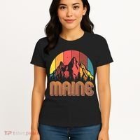 Retro Maine Women's T-Shirt thumb 4