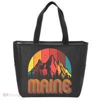 Retro Maine Tote Bag thumb 0