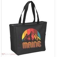 Retro Maine Tote Bag thumb 2
