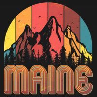 Retro Maine Tote Bag thumb 4