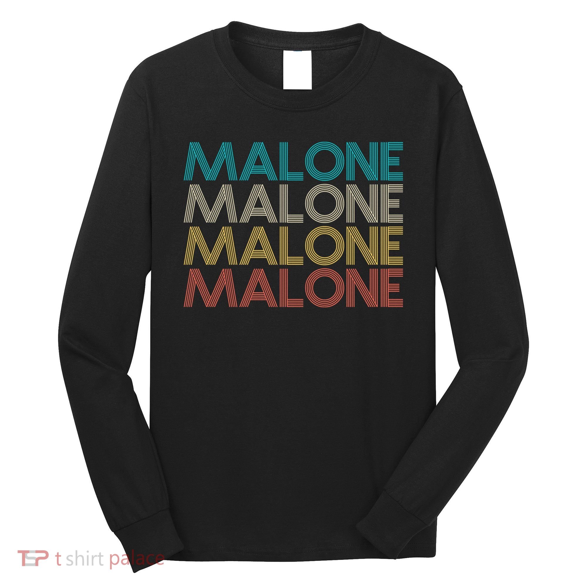 Retro Malone Long Sleeve Shirt