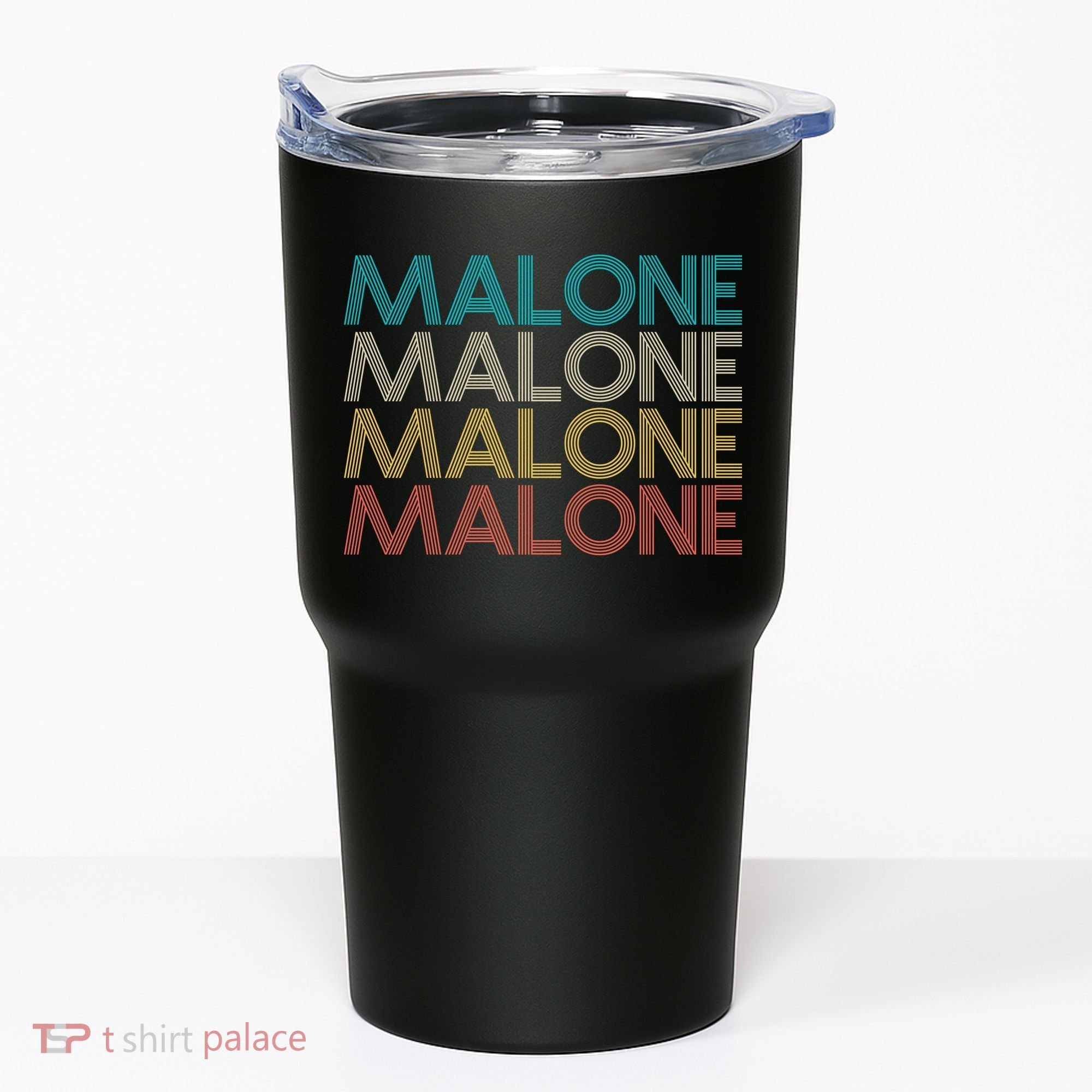 Retro Malone Tumbler