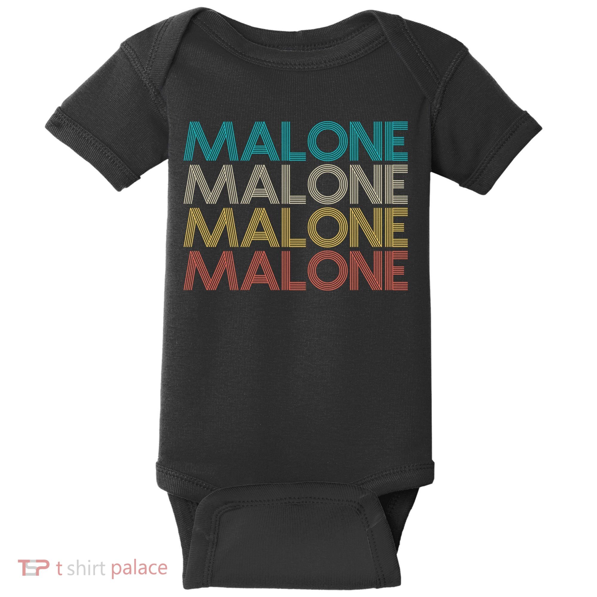 Retro Malone Baby Bodysuit