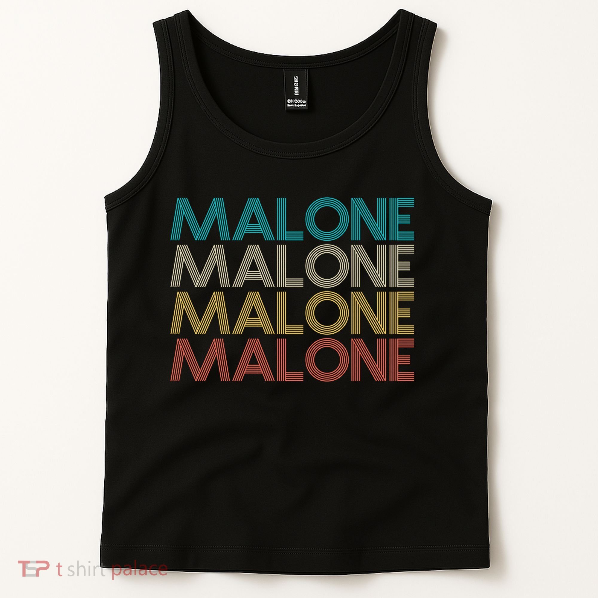 Retro Malone Tank Top