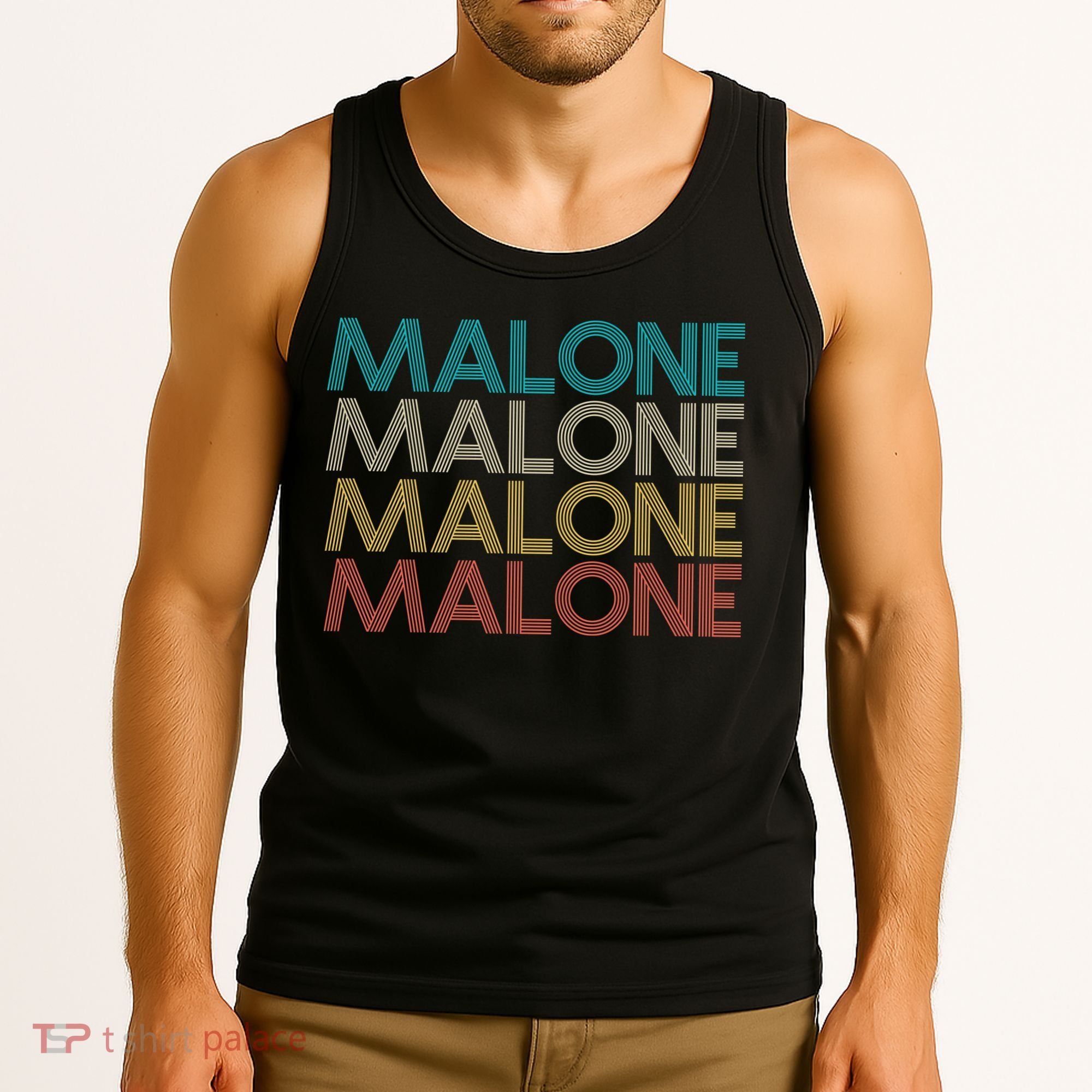 Retro Malone Tank Top