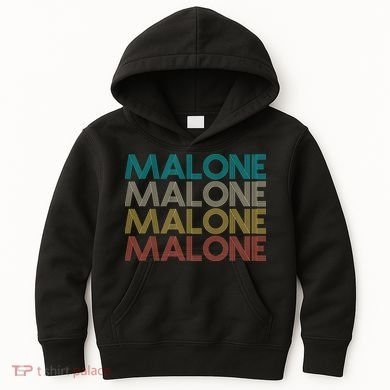 Retro Malone Kids Hoodie