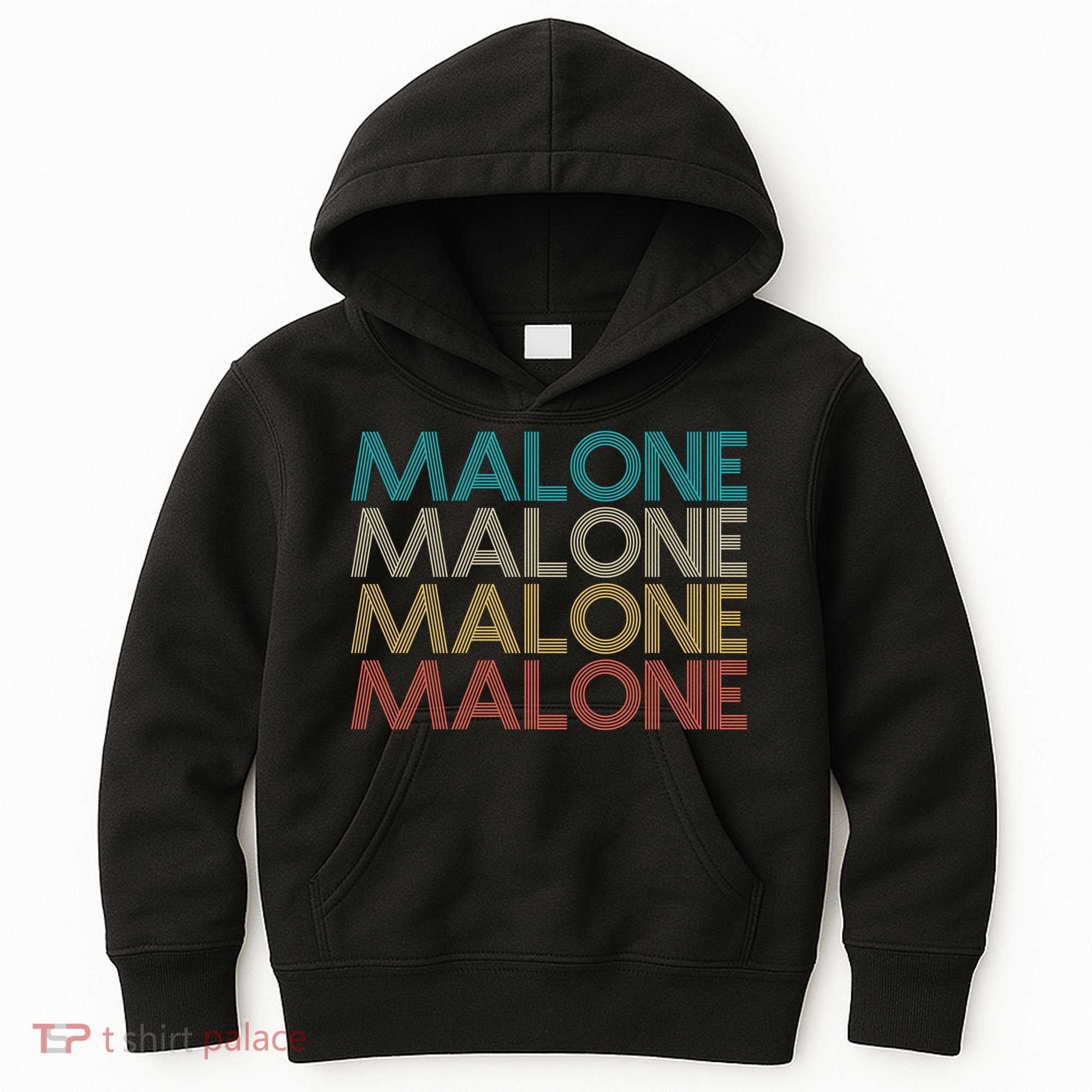 Retro Malone Kids Hoodie