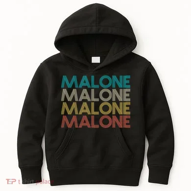 Retro Malone Kids Hoodie