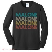 Retro Malone Kids Long Sleeve Shirt thumb 0