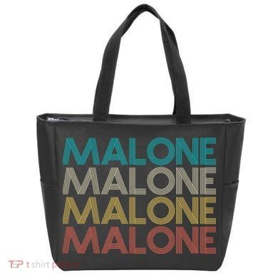 Retro Malone Tote Bag