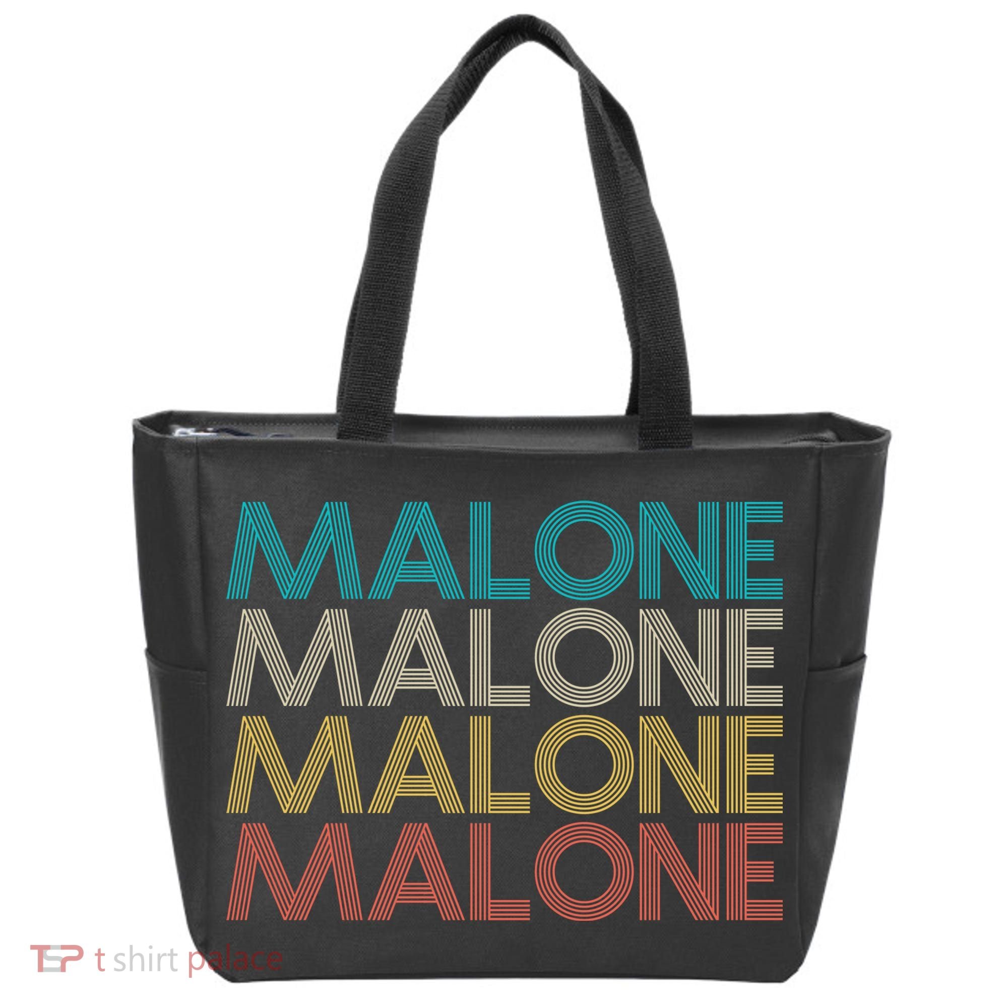 Retro Malone Tote Bag