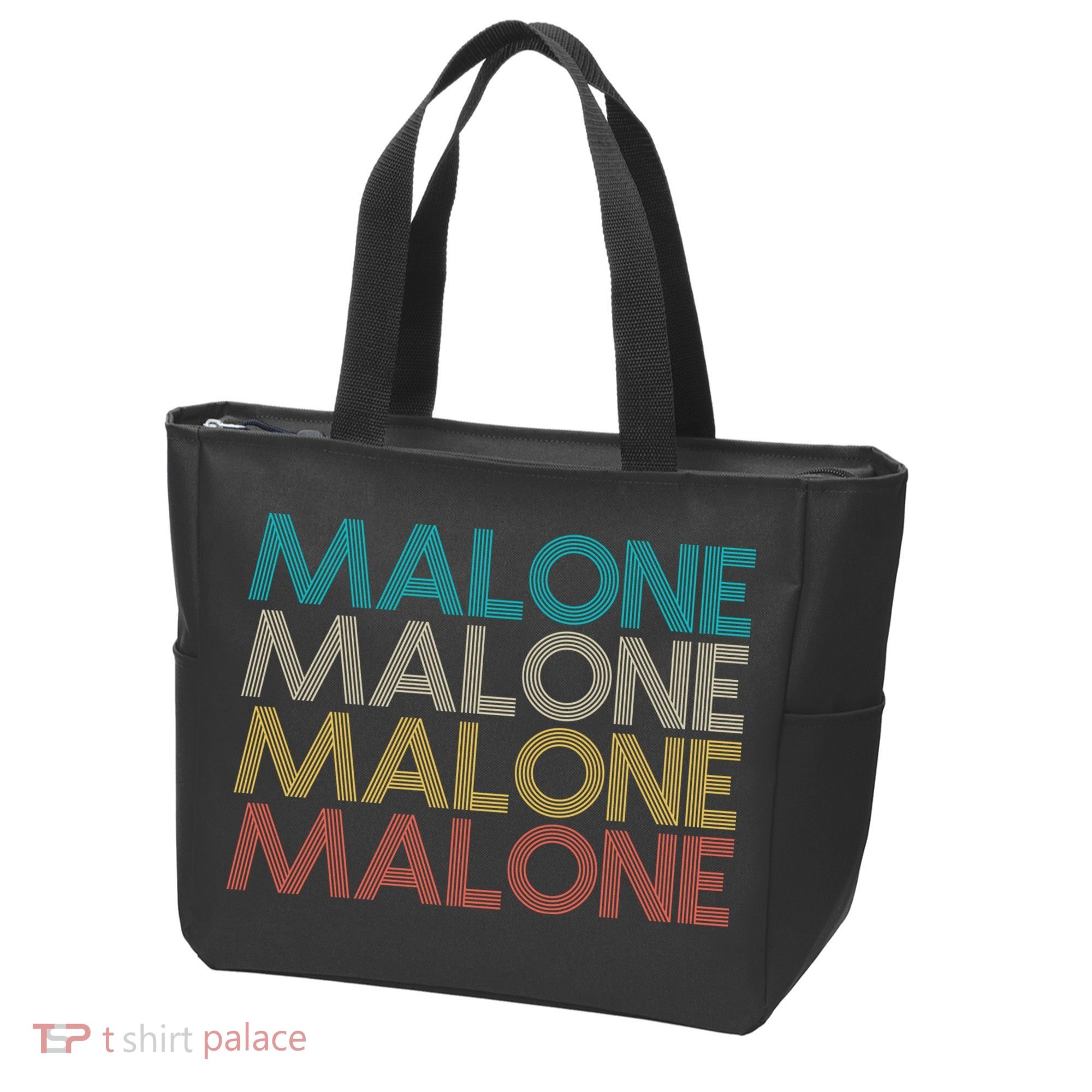 Retro Malone Tote Bag