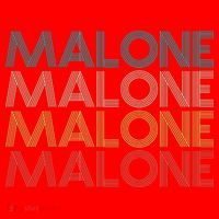 Retro Malone Santa Hat thumb 1