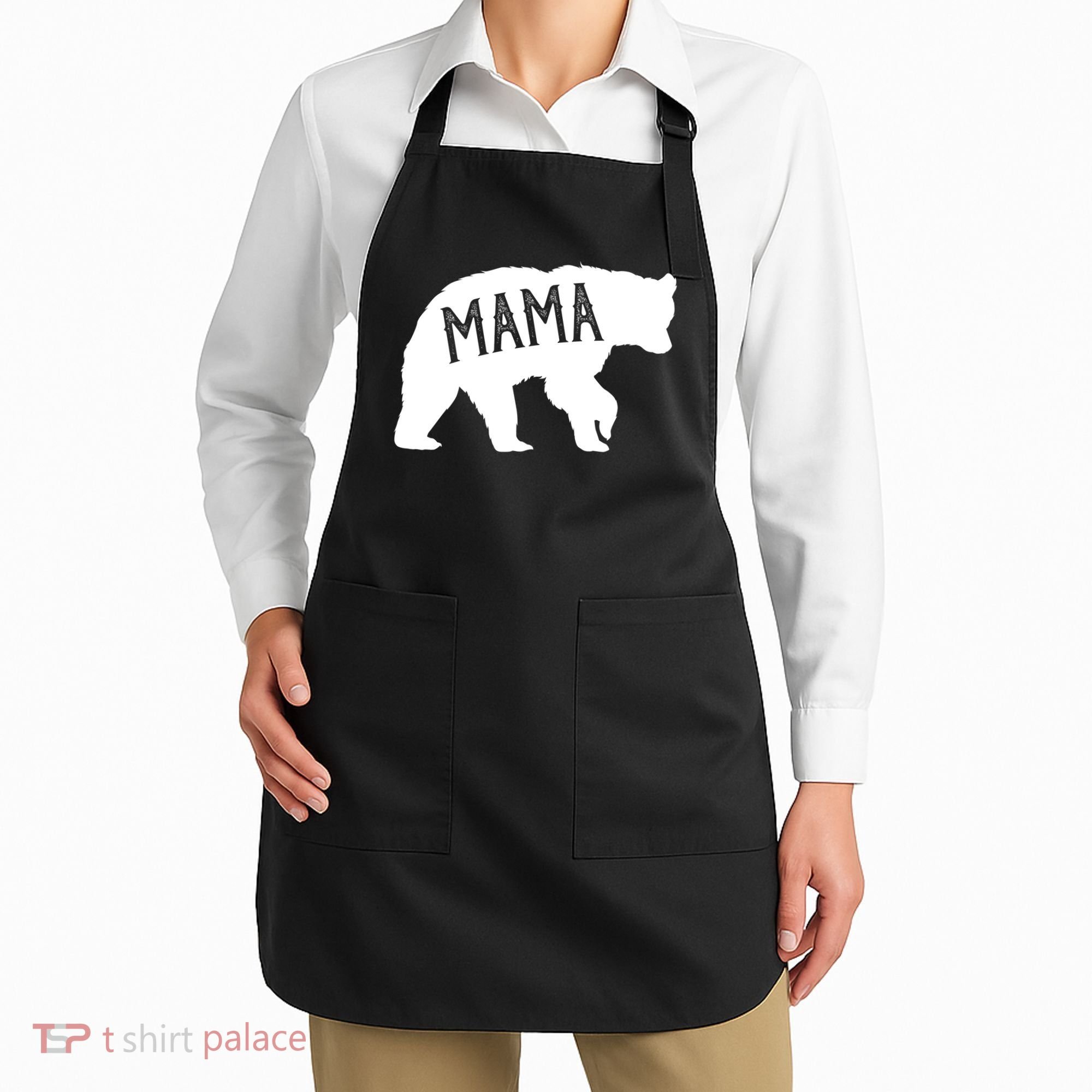 Retro Mama Bear Apron