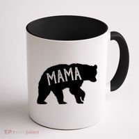 Retro Mama Bear Coffee Mug thumb 1