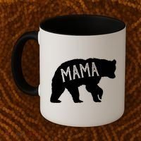 Retro Mama Bear Coffee Mug thumb 2