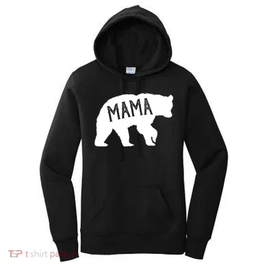 Retro Mama Bear Women's Hoodie
