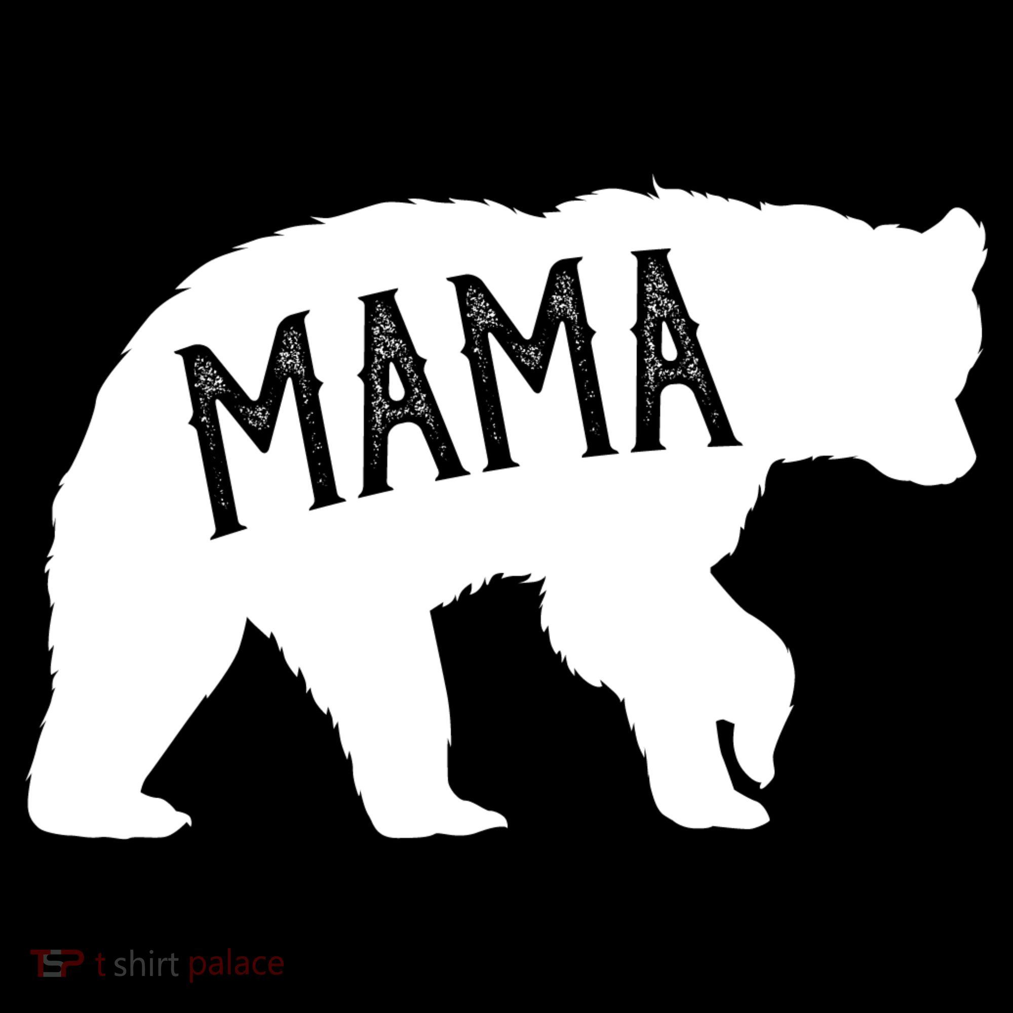 Retro Mama Bear Women's Hoodie