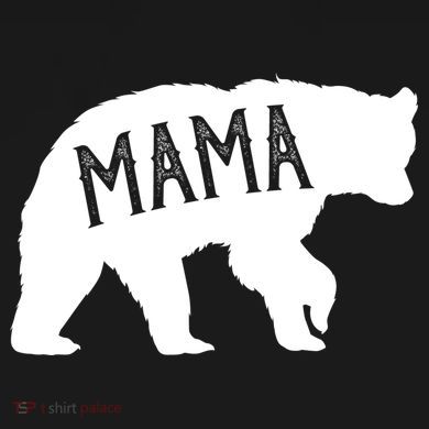 Retro Mama Bear Tall Long Sleeve Shirt