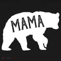 Retro Mama Bear Kids Sweatshirt thumb 2