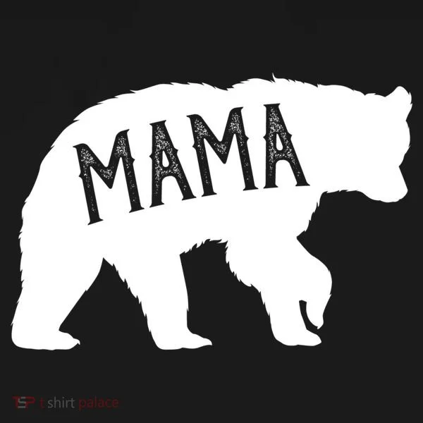Retro Mama Bear Kids Sweatshirt