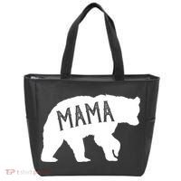 Retro Mama Bear Tote Bag thumb 0