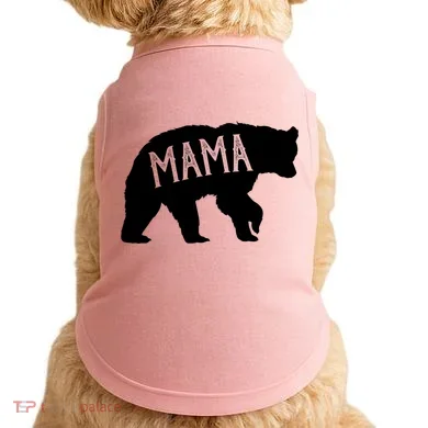 Retro Mama Bear Doggie Tank