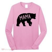 Retro Mama Bear Long Sleeve Shirt thumb 0