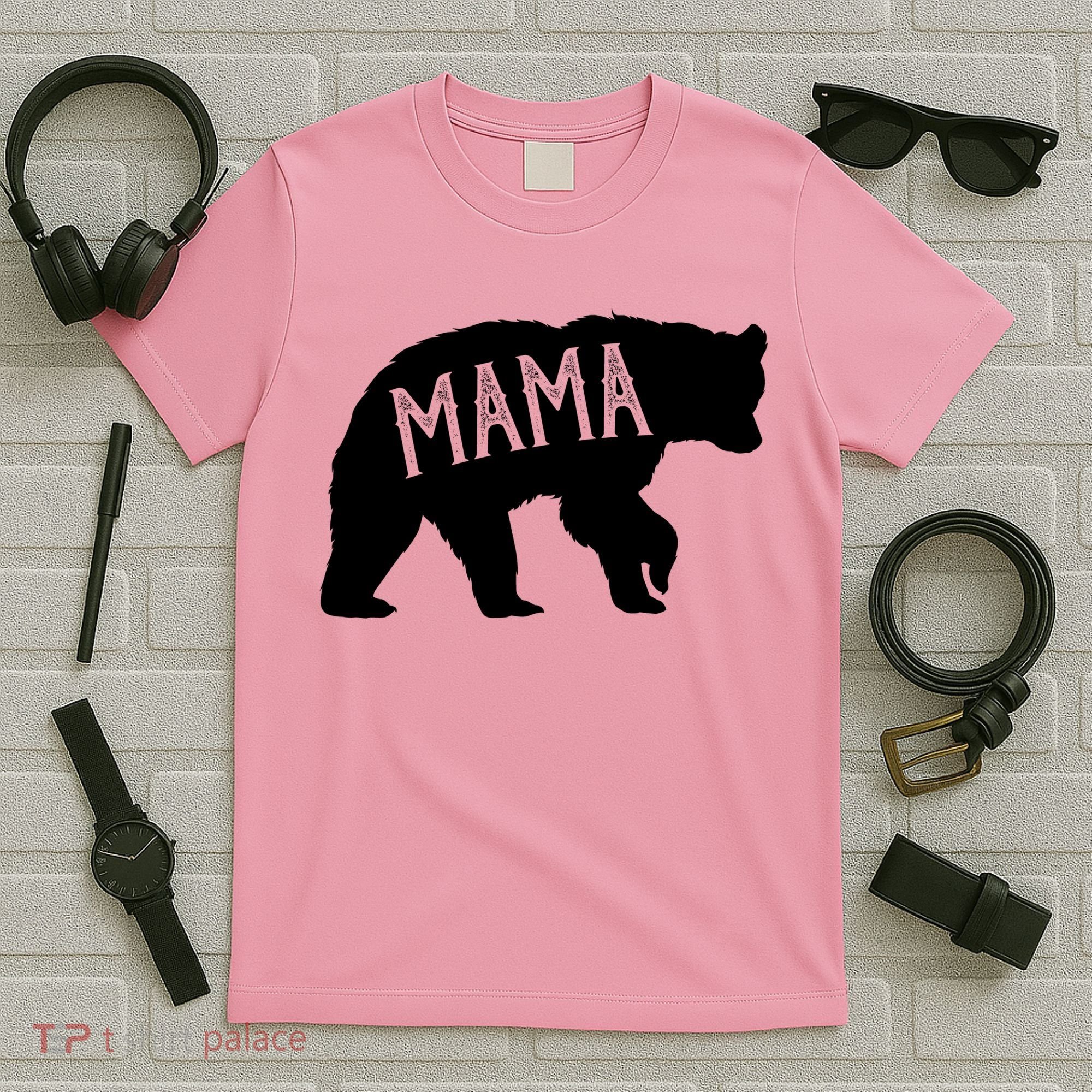 Retro Mama Bear T-Shirt