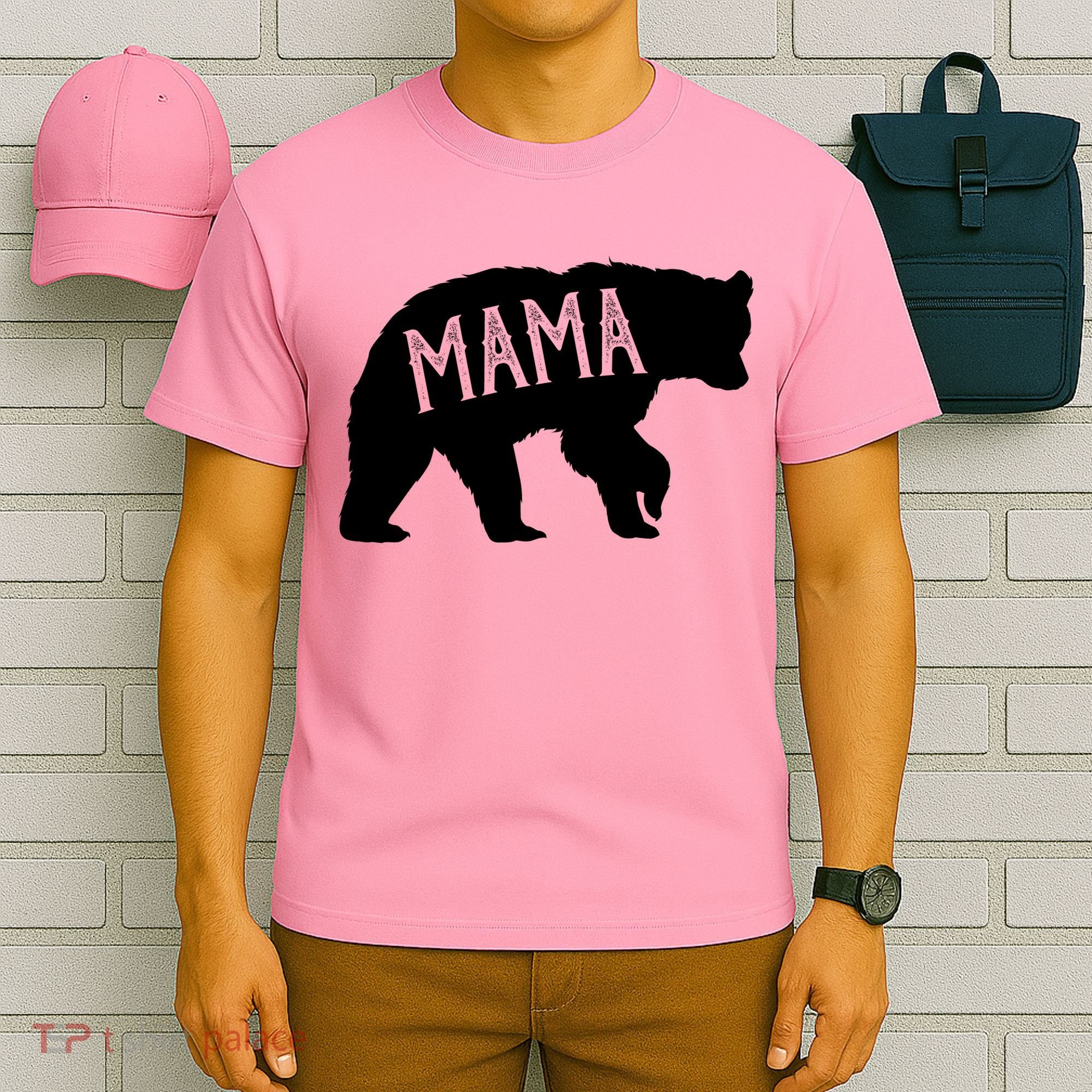 Retro Mama Bear T-Shirt