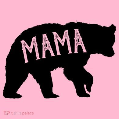 Retro Mama Bear V-Neck T-Shirt