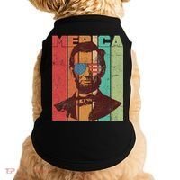 Retro Merica Lincoln Doggie Tank thumb 0