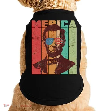 Retro Merica Lincoln Doggie Tank