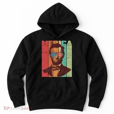 Retro Merica Lincoln Hoodie